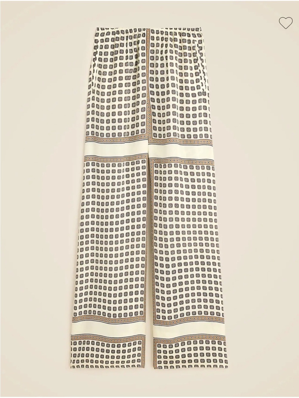 J.Crew Cosmo Pant in Foulard Print